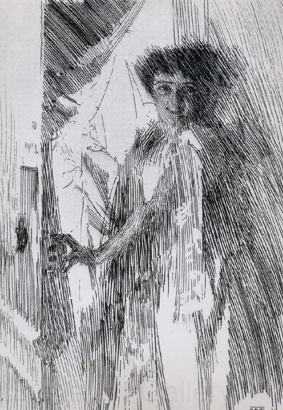 Anders Zorn Rosita Mauri, study